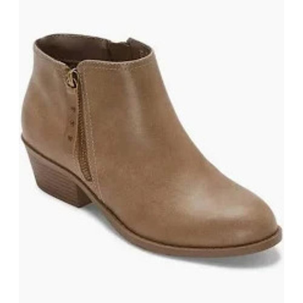 Arizona Camino Stacked Heel Booties Women Size 7M‎ NWT